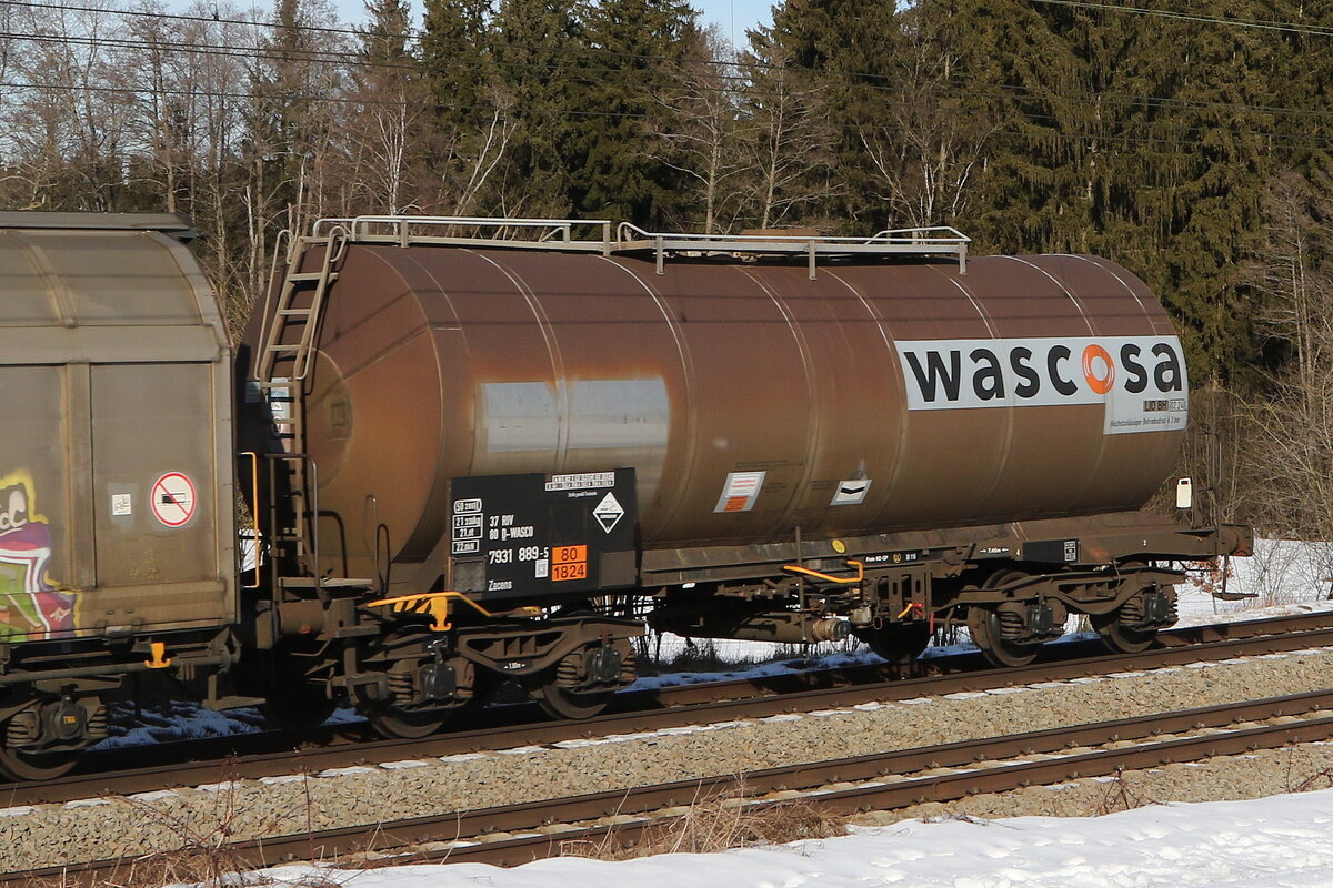 7931 889 (Zacens) von  WASCOSA  am 27. Januar 2022 bei Grabensttt.