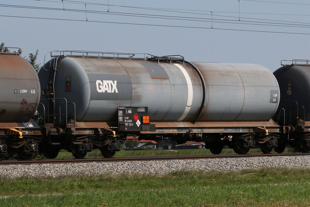 7957 151 (Zas) von  GATX  am 21. August 2021 bei bersee.