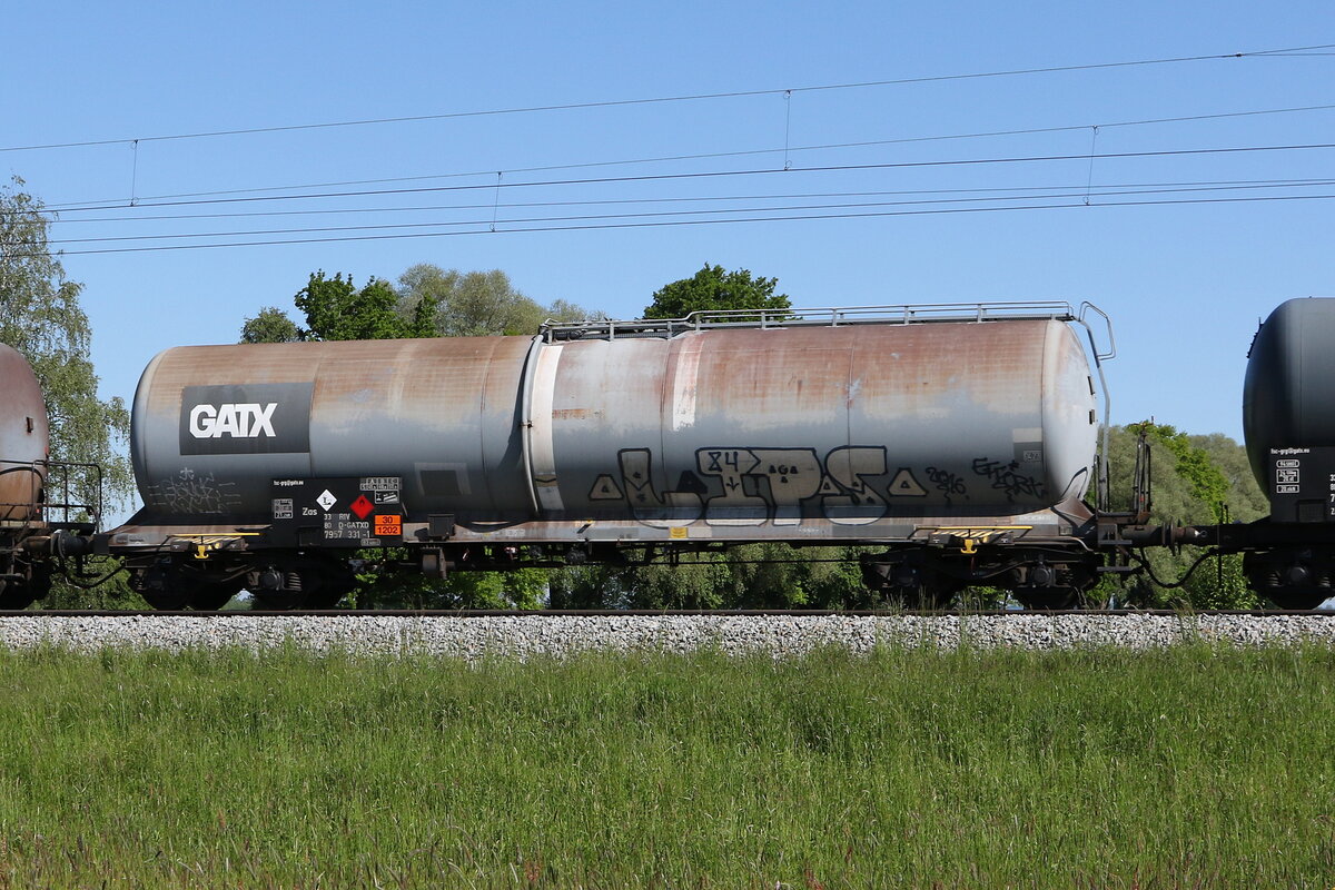 7957 331 (Zas) von  GATX  am 31. Mai 2021 bei bersee.