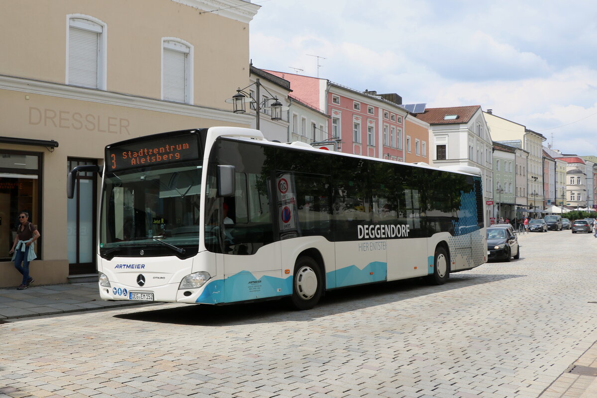 Artmeier, Deggendorf - DEG-EM 152 - Mercedes am 25. Juli 2025 in Deggendorf (Aufnahme: Martin Beyer)