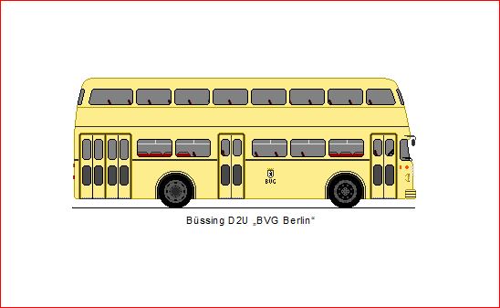 BVG Berlin - Bssing D2U