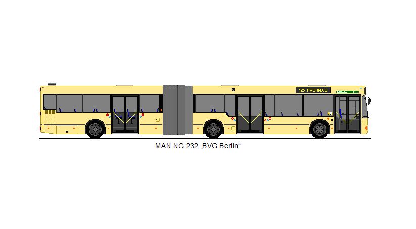 BVG Berlin - MAN NG 232