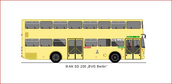 BVG Berlin - MAN SD 200