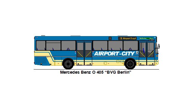 BVG Berlin - Mercedes Benz O 405