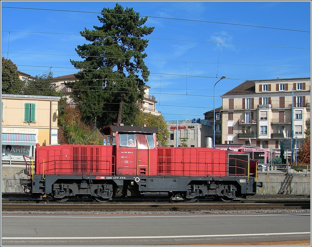 Die Am 841 004-5 in Renens VD.
27. Okt. 2011