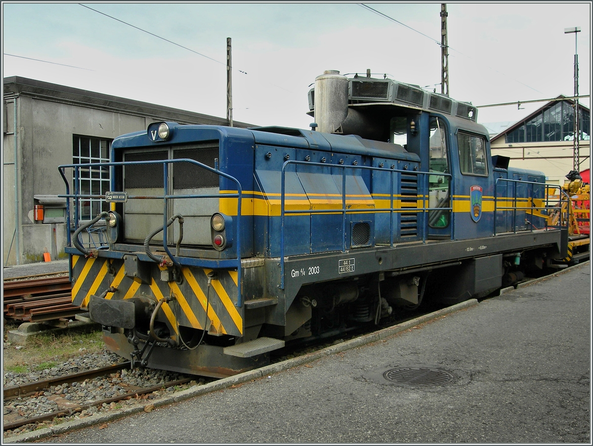 Die MOB Gm 4/4 2003 in Chernex.
19. Nov. 2006