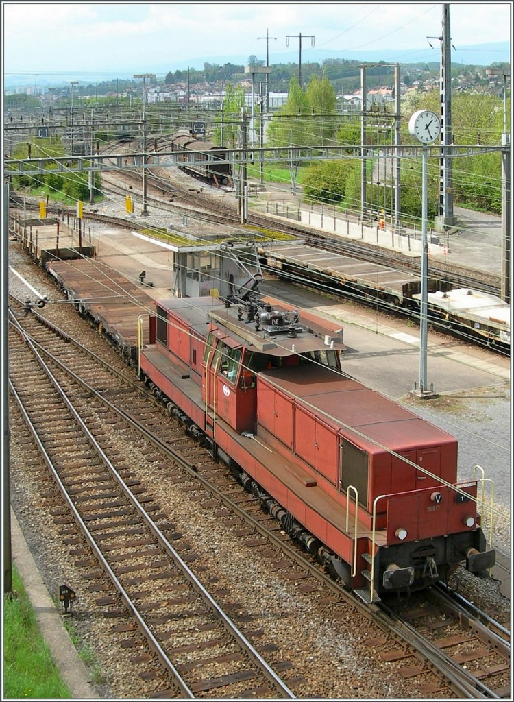 Ee 6/6 16813 in Lausanne Triage.
27. April 2006