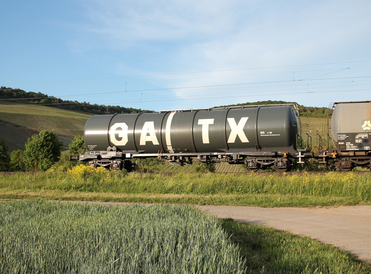 GATX 7846 802-8 bei Thngersheim am Main am 15. Mai 2015 aufgenommen.