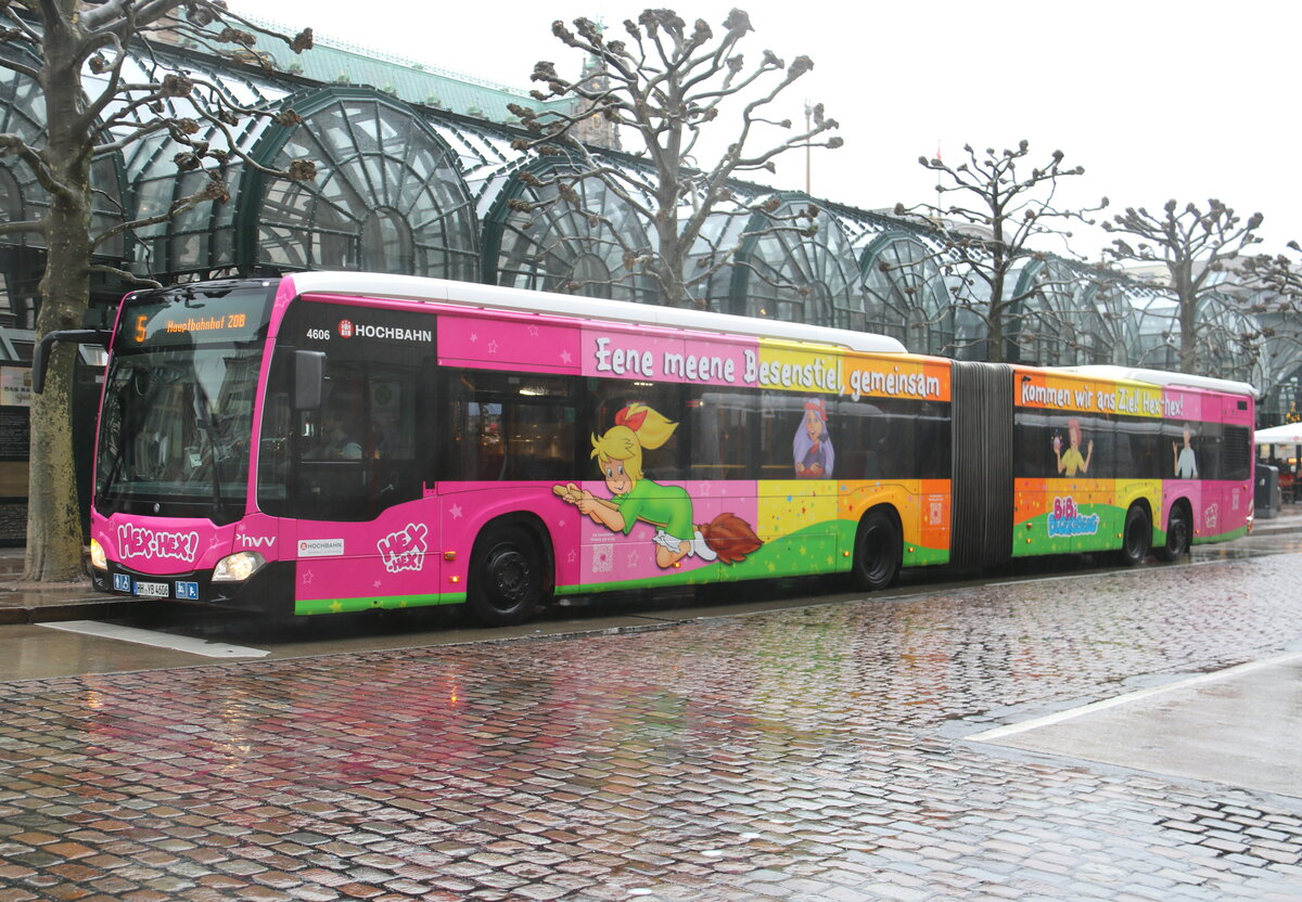 HHA Hamburg - Nr. 4606/HH-YB 4606 - Mercedes am 30. Dezember 2023 in Hamburg (Aufnahme: Martin Beyer)