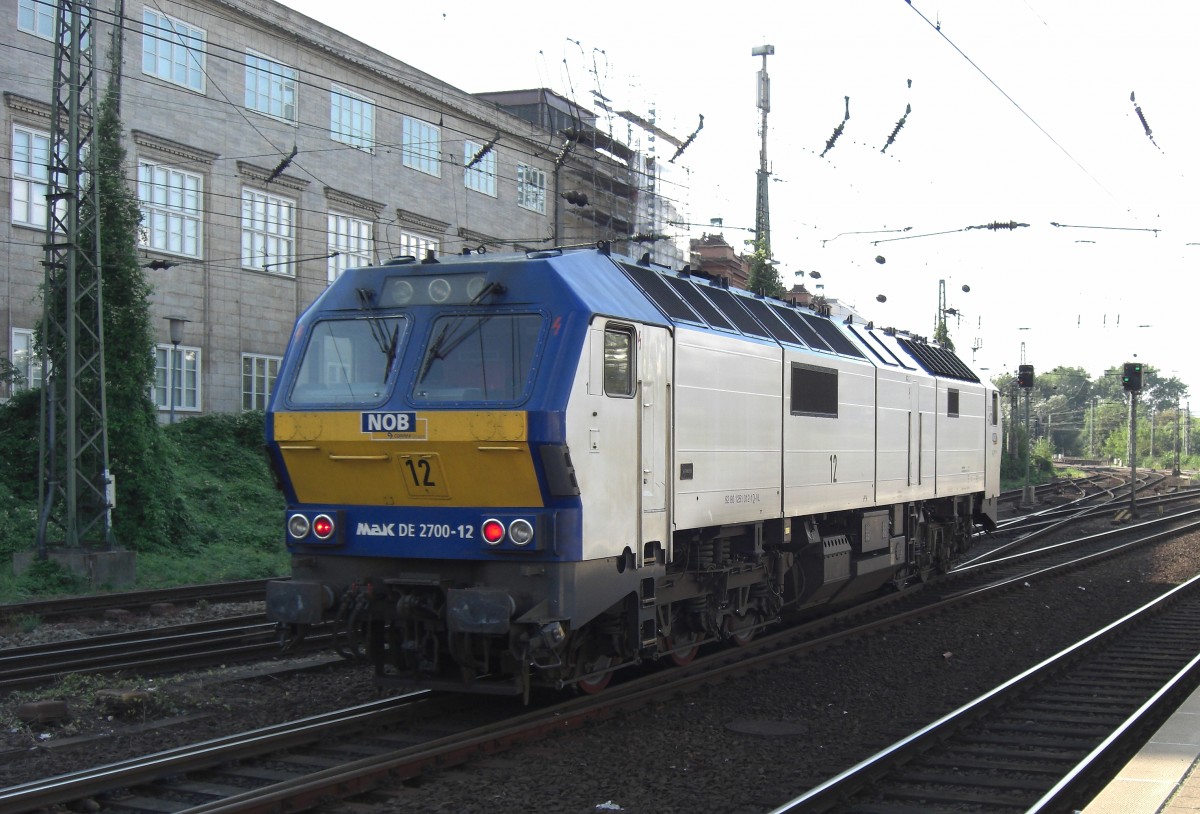 MAK 2700-12 der  NOB  in Hamburg.