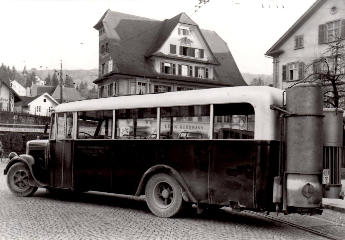 (MD229) - Aus dem Archiv: OAK Wangen a.A. - Nr. 9/BE 757 - FBW/Langenthal um 1940