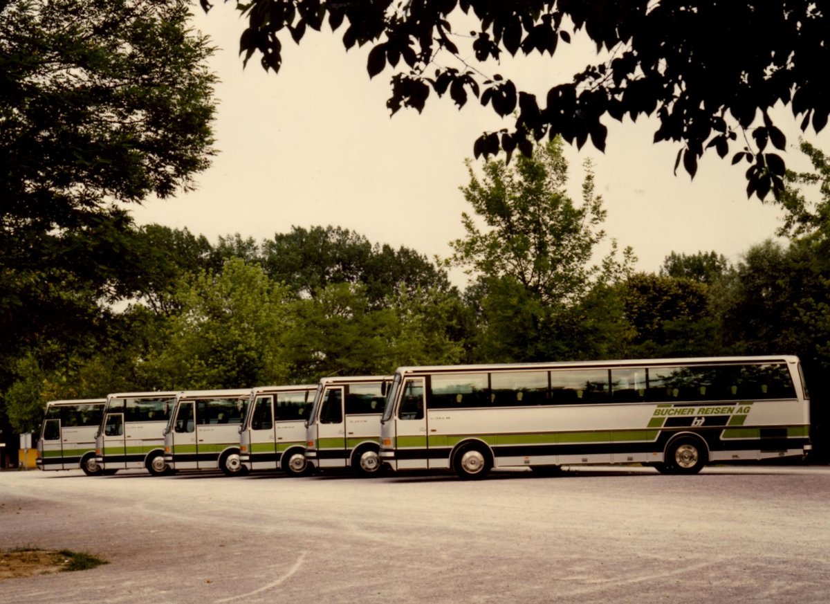 (MD329) - Aus dem Archiv: Bucher, Luzern - 6 Setra um 1995