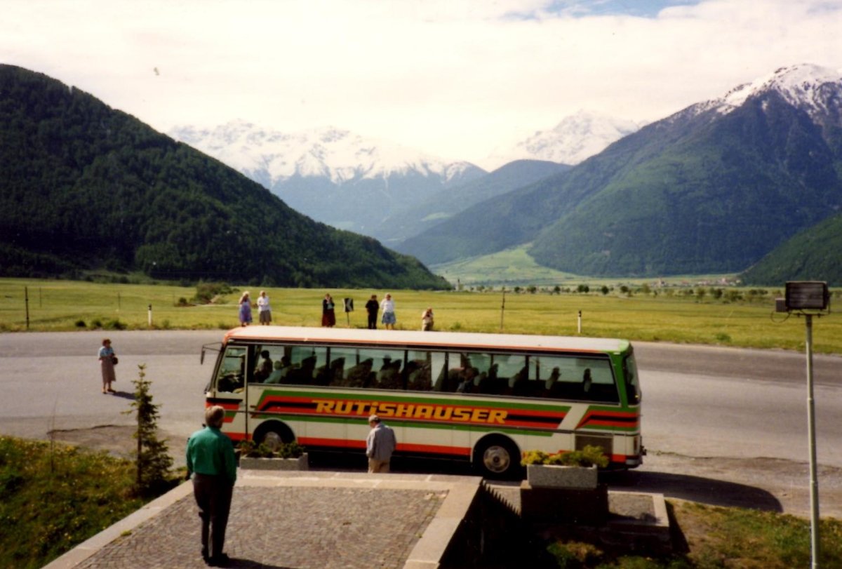 (MD398) - Aus dem Archiv; aus der Schweiz: Rutishauser, Mnchwilen - TG 49'942 - Setra im Jahr 1990