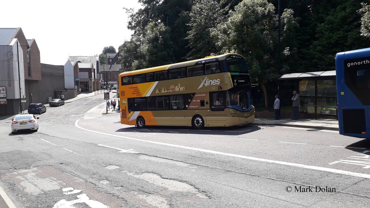 NK16 BXG
2016 Wright Streetdeck
Wright H39/29F
New to Go North East, fleet number 6307.

Photographed at Durham City, County Durham, United Kingdom on 20th July 2021.