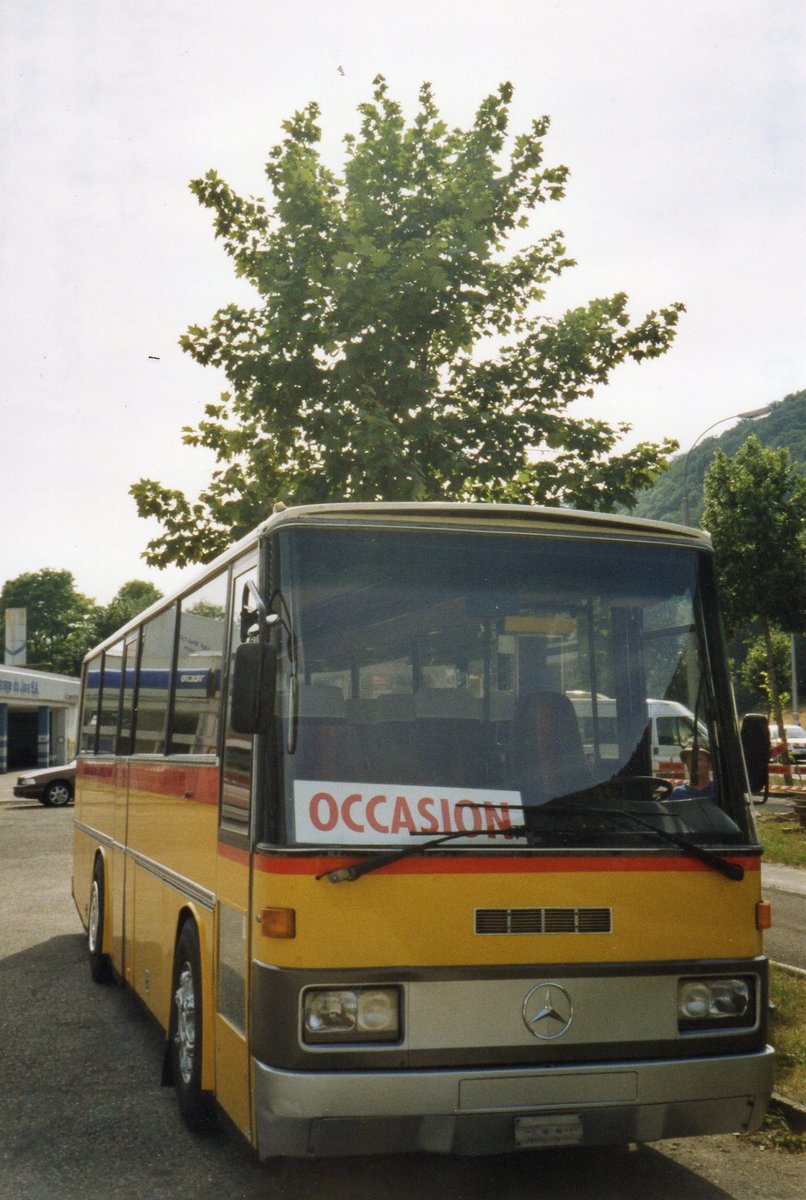 (R 2407) - Aus dem Archiv: Mark, Andeer - (GR 997) - Mercedes/Vetter am 27. Juni 2003 in Biel, Rattinbus