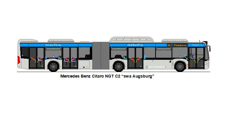 SWA Augsburg - Mercedes Benz Citaro NGT C2