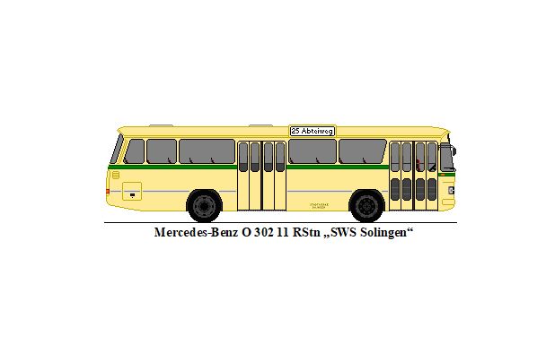 SWS Solingen - Mercedes-Benz O 302 II RStn