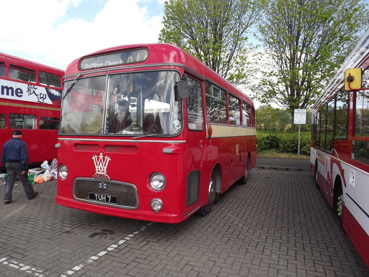 TUH 7
1960 Albion N53N
Harrington DP30F
New to Western Welsh, fleet number 7.

MetroCentre Shopping Complex, Gateshead, Tyne & Wear, UK 04/05/2015