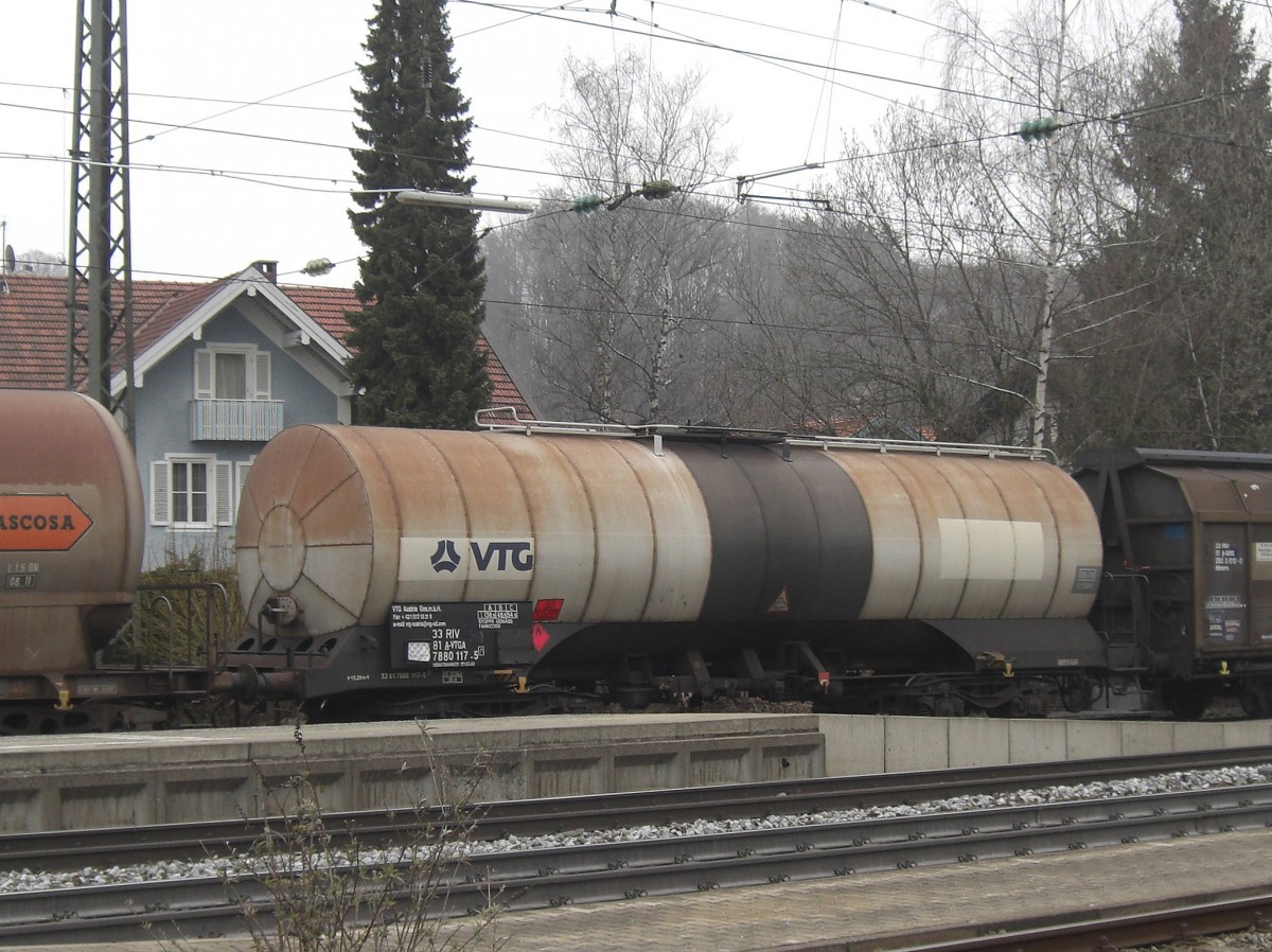 VTG  7880 117-5 am 1. April 2009 in Prien am Chiemsee.