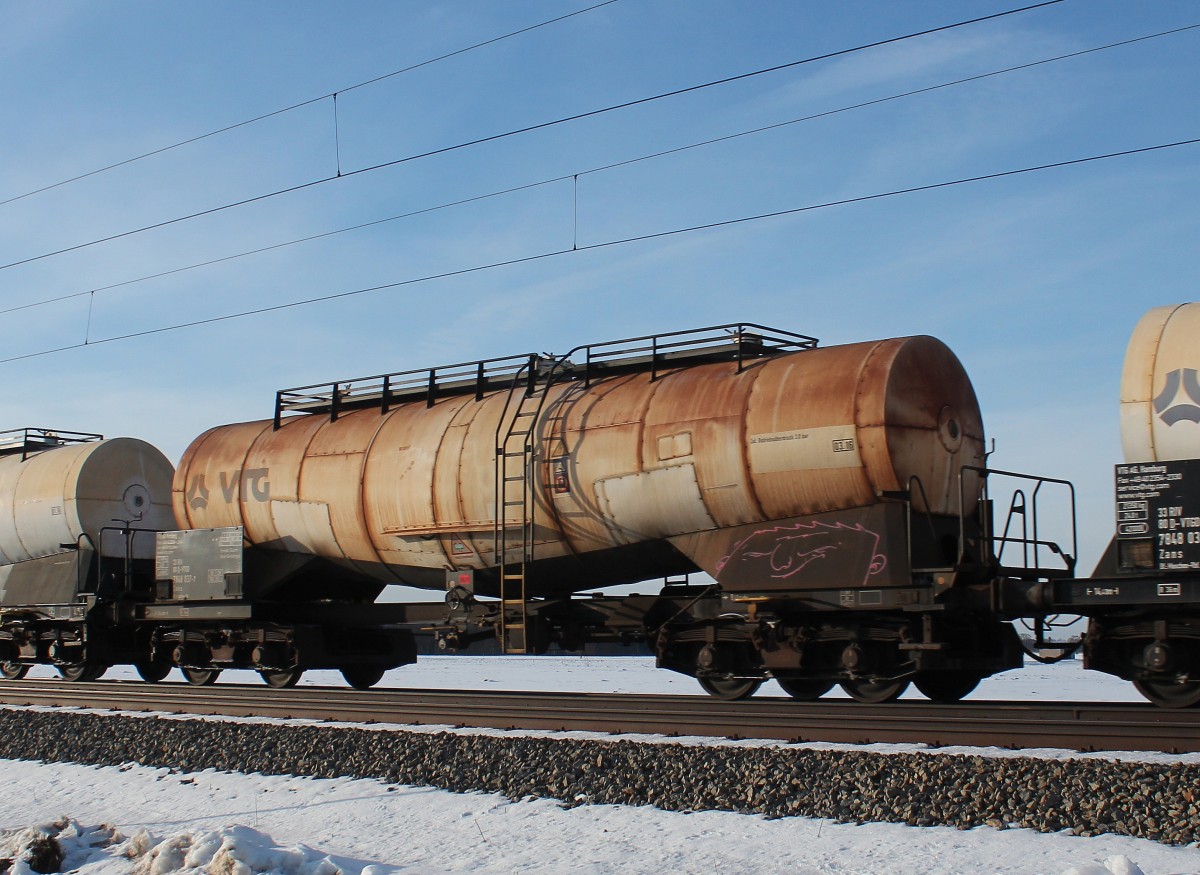 VTG Knickkesselwagen 7848 037-7 am 31. Januar 2015 bei bersee.