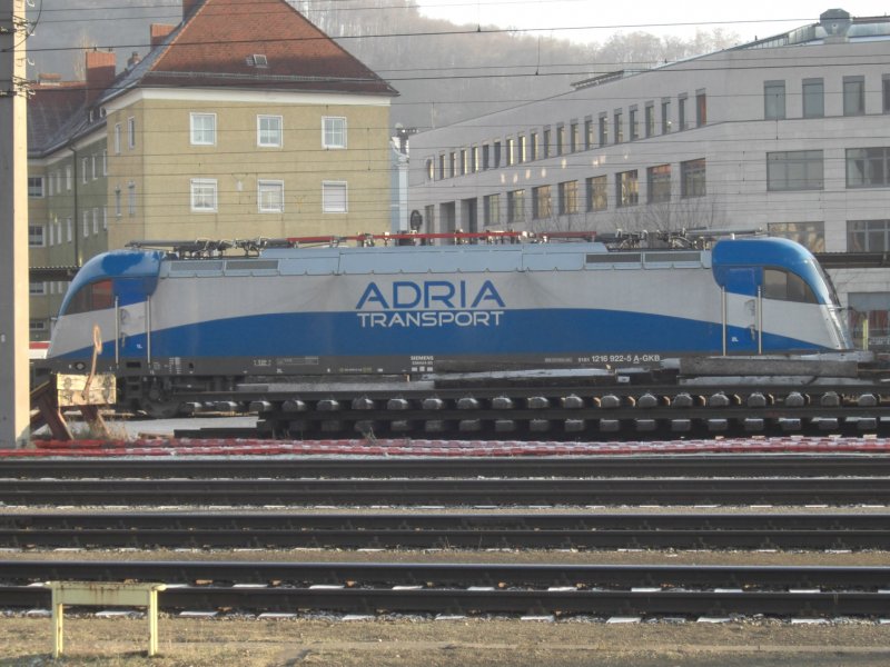  ADRIA Transport  Taurus abgestellt am 31. Dezember 2008 im
Salzburger Hauptbahnhof.