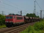 155 245-4 mit Güterzug am 10.07.10 in Ahlten