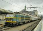 Die belgische 2002 bernimmt in Luxembourg den Schnellzug 269 von Basel zur Weiterfahrt nach Bruxelles. 
13.03.2008