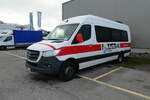 (280'815) - Auto AG Bus, Rothenburg - BE 512'694 - Mercedes am 28. September 2025 in Uetendorf, Allmend