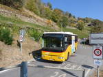 (198'274) - BUS-trans, Visp - VS 113'000 - Irisbus am 14. Oktober 2018 beim Bahnhof Ausserberg