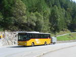 (184'231) - PostAuto Wallis - VS 445'905 - Iveco am 25. August 2017 in Saas-Balen, Dorf