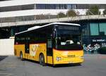 (266'525) - BUS-trans, Visp - VS 123'123/PID 10'347 - Iveco am 1. September 2024 beim Bahnhof Visp