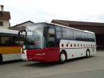 (128'086) - Wieland, Murten - Nr. 29/FR 300'599 - Neoplan (ex Mark, Andeer; ex P 25'166; ex Mark, Andeer) am 26. Juli 2010 in Sugiez, prov. Haltestelle