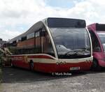 YJ57 XWV
2008 Optare Versa
Optare B37F
Scarlet Band Bus & Coach Limited, West Cornforth, County Durham, United Kingdom.

New to Lancashire United, fleet number 272.  Photographed at Scarlet Bands' depot on Sunday 11th July 2021.