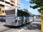 (154'306) - Mller, Frastanz - FK 5 FCD - Setra am 21. August 2014 beim Bahnhof Feldkirch