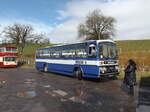 KFF  586P is a 1976 AEC Reliance, fitted with Plaxton Supreme C53F body.  New to Parry, Blaenau Ffestiniog, Wales, it is now preserved in Clyde Coast livery.

Photographed in Brough, Cumbria, on Sunday 27th March 2016.