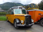 (185'021) - Castrischer, Trimmis - GR 59'391 - Saurer/Gangloff (ex Volkart, Zollikon; ex Funi-Car, Biel; ex M+79'534; ex P 23'126; ex P 2193) am 16.