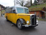 (189'823) - Schlapp, Cottens - FR 300'537 - Saurer/Saurer (ex SATEG, Lausanne; ex P 23'086; ex P 2138) am 1.