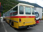 (249'964) - Osterholt, Veysonnaz - Saurer/R&J (ex Lenoir, B-La Louvire; ex SAPJV, L'Isle Nr. 25; ex P 24'219) am 13. Mai 2023 in Saxon, Garage Visa