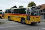 (281'459) - Ltscher, Haldenstein - GR 847 U - Saurer/Tscher (ex Overney, Bern; ex Autopostale, Croglio PID 3158; ex Monti, Cademario Nr. 10; ex PostAuto Graubnden; ex Frigg, Zernez; ex P 24'403) am 12. Oktober 2025 in Hitzkirch, Interkantonale Polizeischule