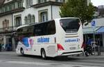 (280'653) - Aus Italien: Schiano Bus, Serrara Fontana - GY-236 BJ - Neoplan am 23. September 2025 beim Bahnhof Interlaken West