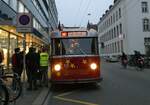 (231'363) - VW Winterthur - Nr. 101 - FBW/SWS Gelenktrolleybus am 15. Dezember 2021 in Winterthur, Bankstrasse