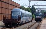 Nach dem abkuppeln verschwand 182 533-0 so gleich ohne Zwischenstopp nach Flensburg.