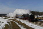 001 180 des  Bayerischen Eisenbahn Museums  war am 23.