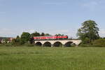 218 4403 aus Schwandorf kommend am 30. April 2024 bei Regenstauf.