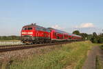 218 414 war am 18. Juni 2026 bei Oberteich in Richtung Hof unterwegs.