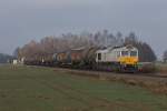 247 038-7 mit einem Kesselwagenzug auf dem Weg nach Burghausen am 30.