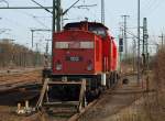 204 774-4 oder MEG 103 steht abgestellt in Hamburg-Harburg. 2.4.11