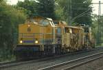 LW 203.001(ex DR 202 390) kam wie angekndigt mit dem DBV 95044(LW Stopfer und SSP 110)durch Schleswig gefahren, leider im Gegenlicht.....26.7.11
