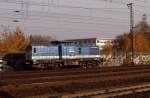 Spitzkes V 100-SP 001(98 80 3202 846-2)rumpelte wortwrtlich am 4.11.11 durch Harburg.