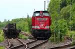 Adam 22/202 241-6 steht abgestellt im ehemaligen Rangiergelnde von Harburg Rbf. 03.06.12